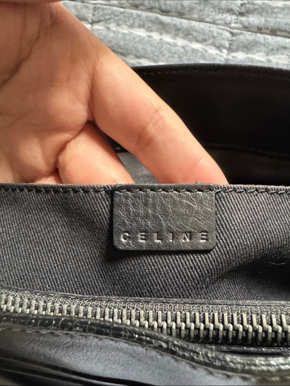 Celine Boogie bag in black - authentic - Picture 8 of 8